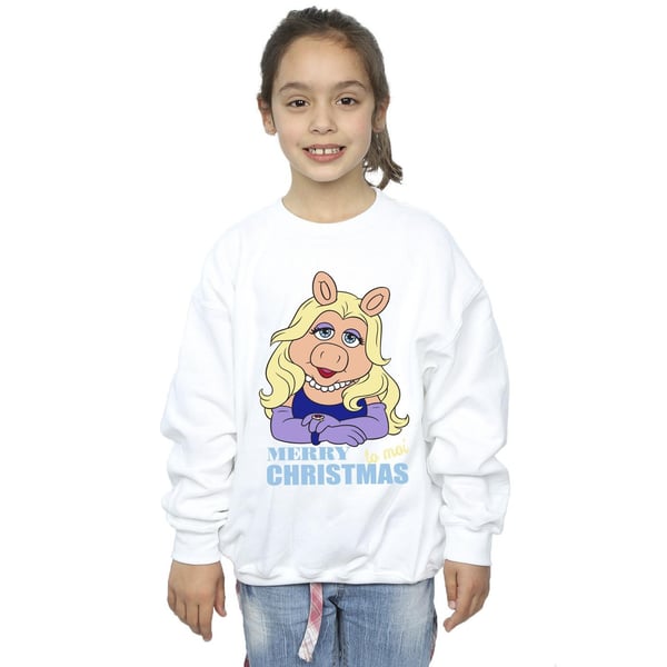 Disney Girls Muppets Miss Piggy Queen of Holidays Sweatshirt