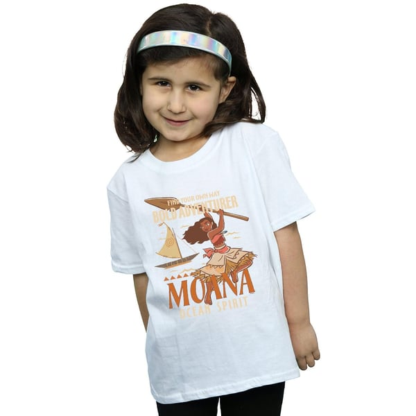 Disney Girls Moana Find Your Own Way Cotton T-Shirt