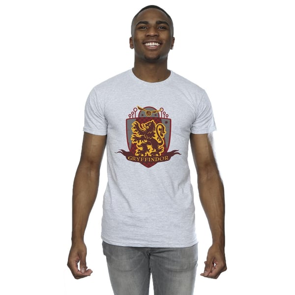 Harry Potter Mens Gryffindor Chest Badge T-Shirt