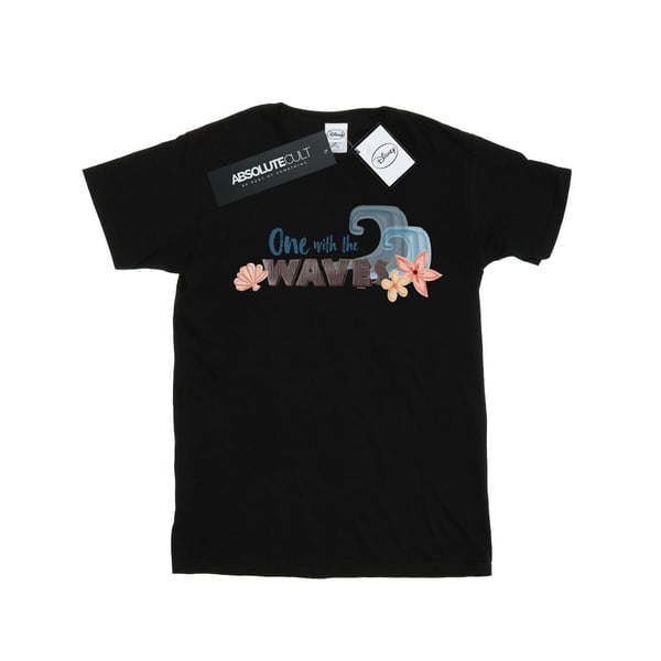 Disney Girls Moana One With The Waves Cotton T-Shirt