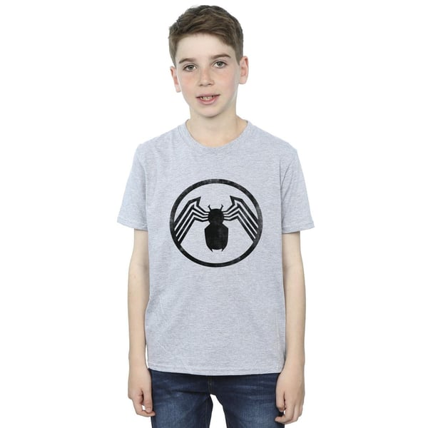 Marvel Boys Venom Logo Emblem T-Shirt