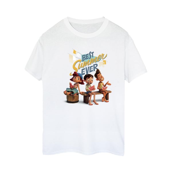 Disney Dam/Dam Luca Bästa Sommar Någonsin Bomulls Boyfriend T-shirt