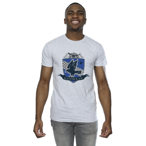 Harry Potter Mens Ravenclaw Chest Badge T-Shirt