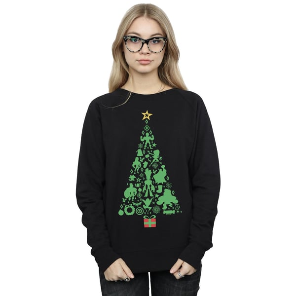 Marvel Womens/Ladies Avengers Christmas Tree Sweatshirt