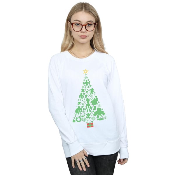 Marvel Womens/Ladies Avengers Christmas Tree Sweatshirt