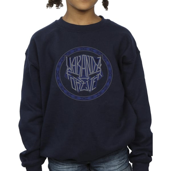 Marvel Girls Wakanda Forever Tribal Icon Sweatshirt