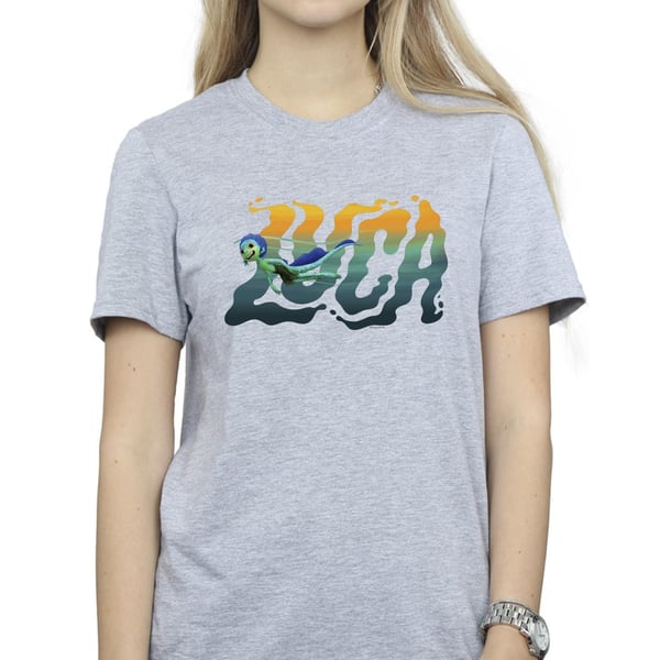 Disney Womens/Ladies Luca Swim Cotton Boyfriend T-Shirt