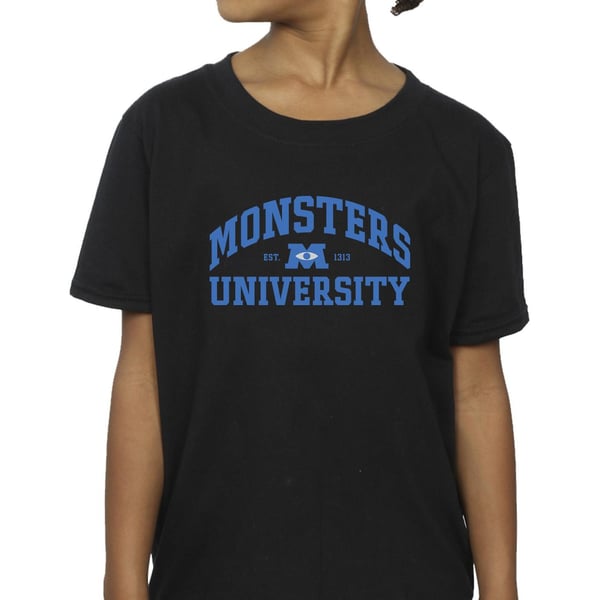 Disney Girls Monsters University Logo Cotton T-Shirt