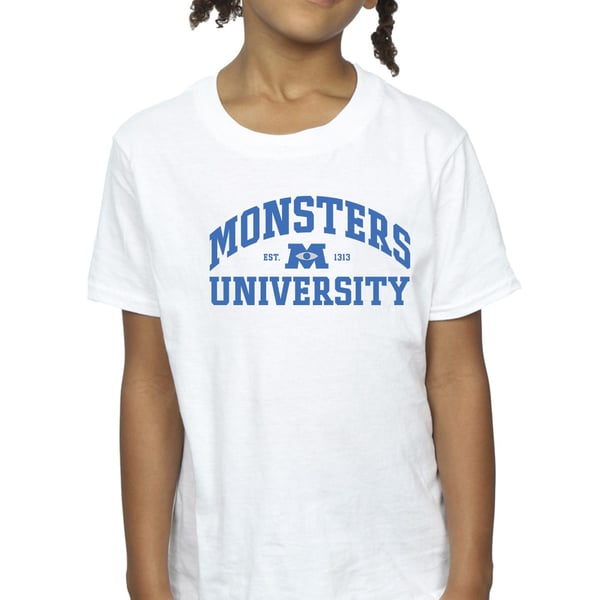 Disney Girls Monsters University Logo Cotton T-Shirt