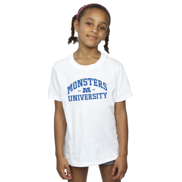 Disney Girls Monsters University Logo Cotton T-Shirt