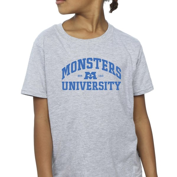 Disney Girls Monsters University Logo Cotton T-Shirt