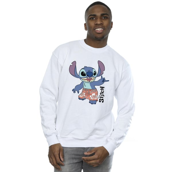 Disney Mens Lilo & Stitch Bermuda Shorts Sweatshirt