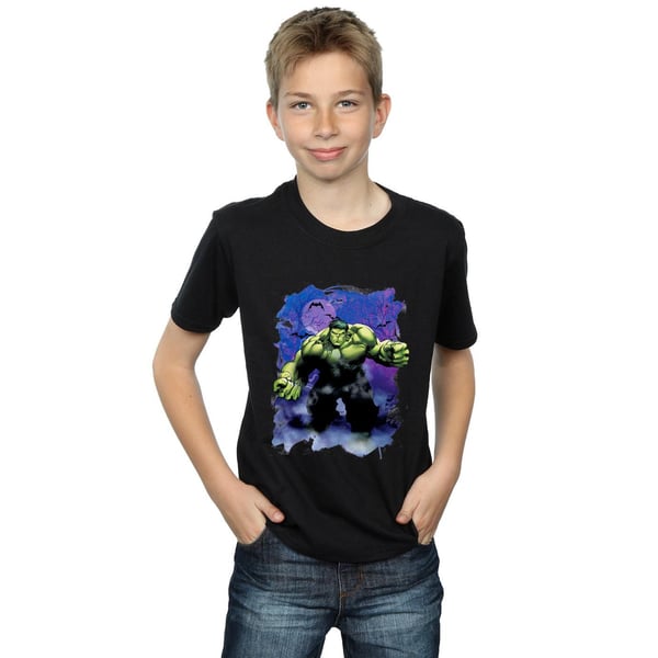Marvel Boys Hulk Halloween Spooky Forest T-Shirt