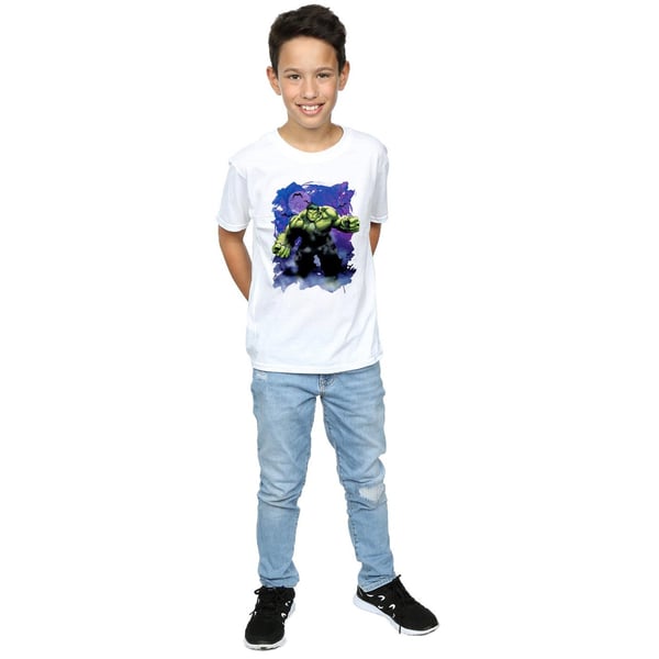Marvel Boys Hulk Halloween Spooky Forest T-Shirt
