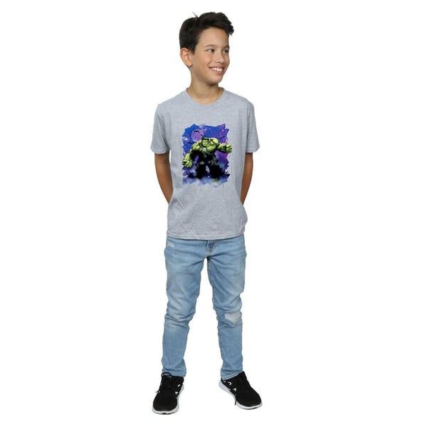 Marvel Boys Hulk Halloween Spooky Forest T-Shirt