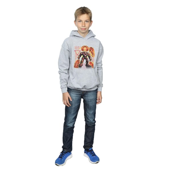 Marvel Boys Avengers Infinity War Hulkbuster Blueprint Hoodie