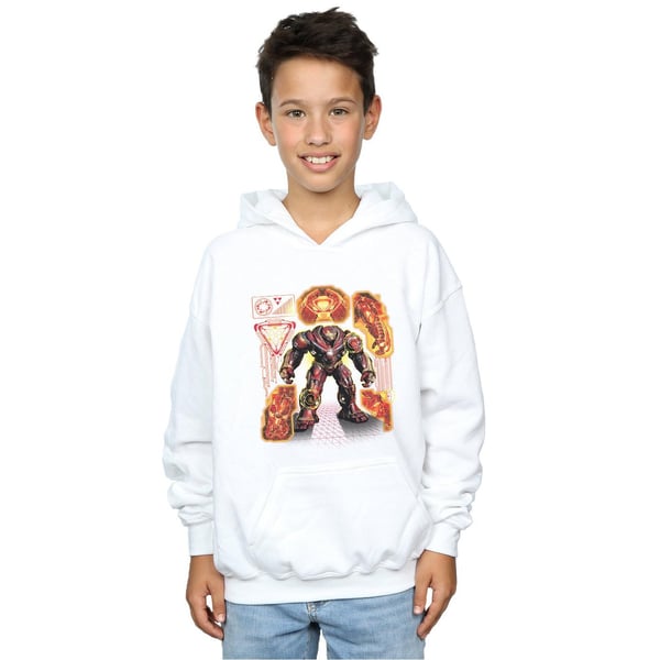 Marvel Boys Avengers Infinity War Hulkbuster Blueprint Hoodie