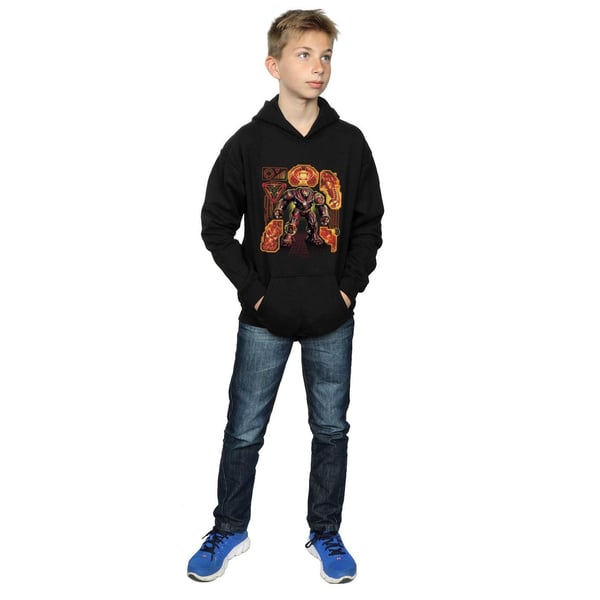 Marvel Boys Avengers Infinity War Hulkbuster Blueprint Hoodie