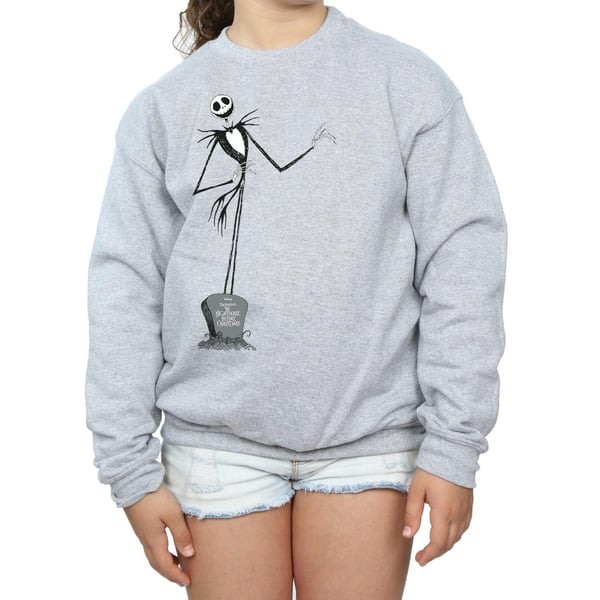 Disney Girls Nightmare Before Christmas Jack Pose Sweatshirt