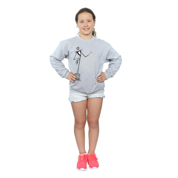 Disney Girls Nightmare Before Christmas Jack Pose Sweatshirt