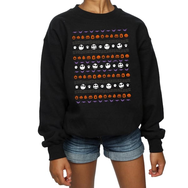 Disney Girls Nightmare Before Christmas Halloween Icons Sweatshirt
