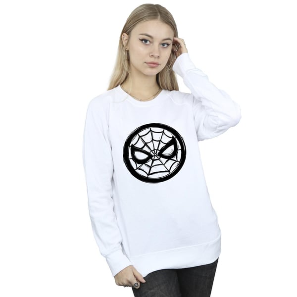 Marvel Womens/Ladies Spider-Man Chest Logo Sweatshirt
