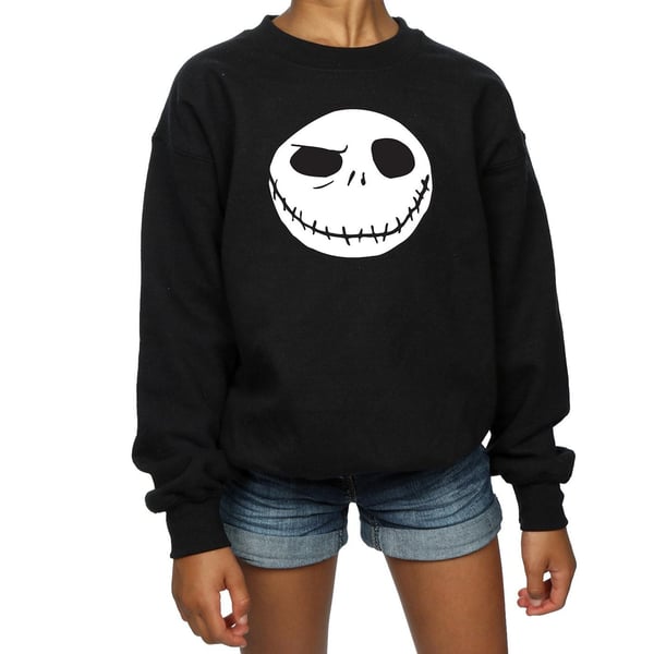 Disney Girls Nightmare Before Christmas Jack´s Big Face Sweatshirt