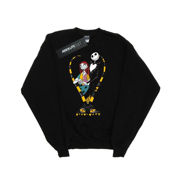 Disney Girls Nightmare Before Christmas Jack And Sally Love Sweatshirt