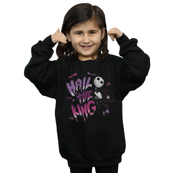 Disney Girls Nightmare Before Christmas Hail The King Sweatshirt