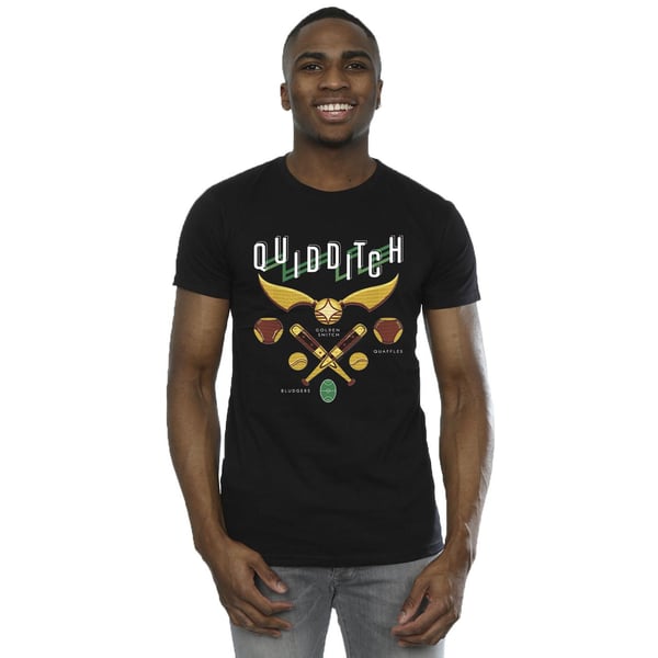 Harry Potter Mens Quidditch Bludgers Quaffles T-Shirt