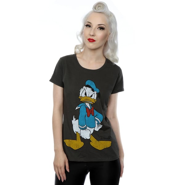 Disney Womens/Ladies Donald Duck Angry Cotton T-Shirt
