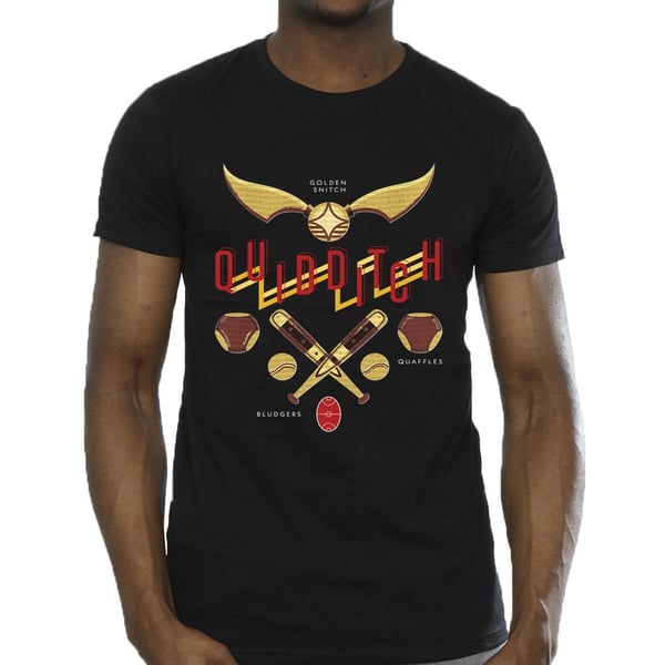 Harry Potter Mens Quidditch Golden Snitch T-Shirt