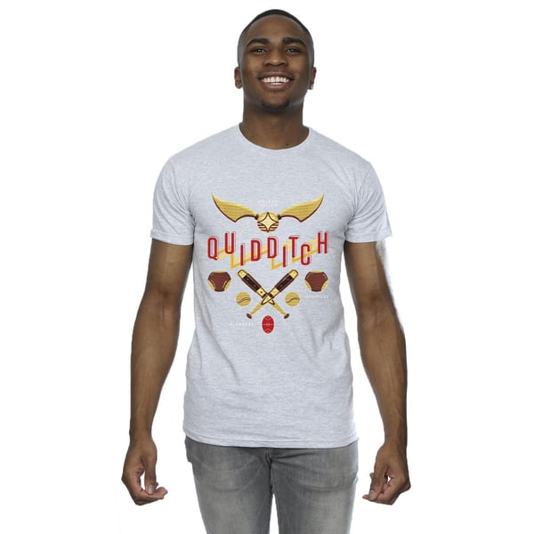 Harry Potter Mens Quidditch Golden Snitch T-Shirt