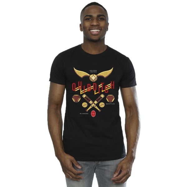 Harry Potter Mens Quidditch Golden Snitch T-Shirt