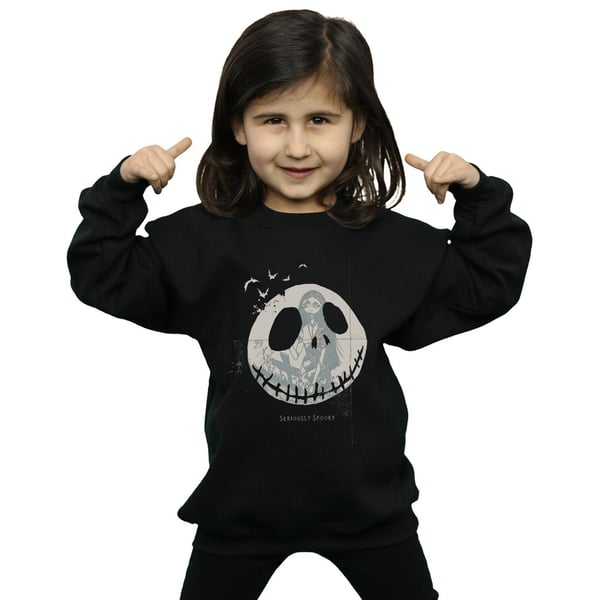 Disney Girls Nightmare Before Christmas Seriously Spooky Sweatshirt