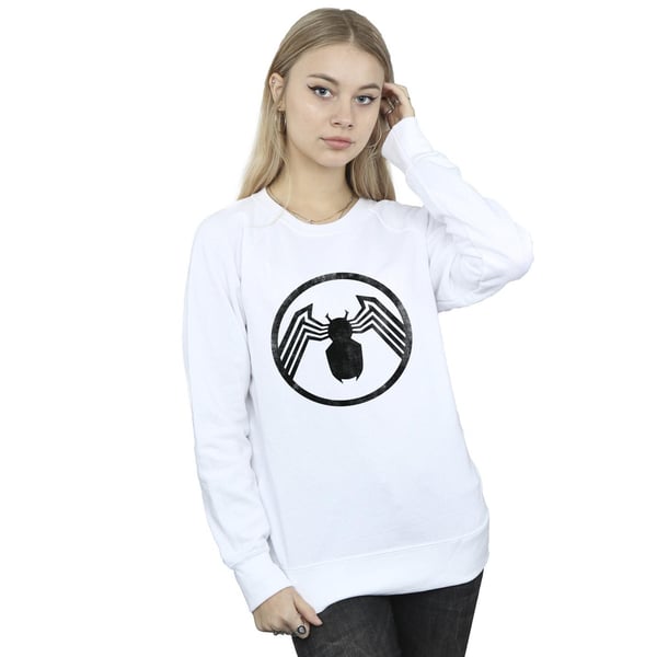 Marvel Womens/Ladies Venom Logo Emblem Sweatshirt