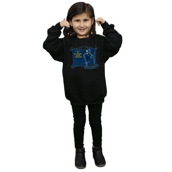 Disney Girls Nightmare Before Christmas Jack And The Well Sweatshirt