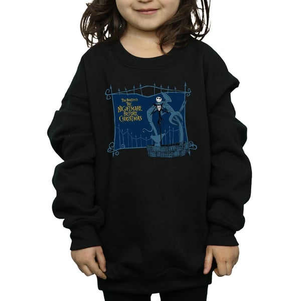 Disney Girls Nightmare Before Christmas Jack And The Well Sweatshirt