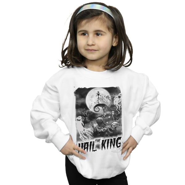Disney Girls Nightmare Before Christmas Hail The King Sweatshirt