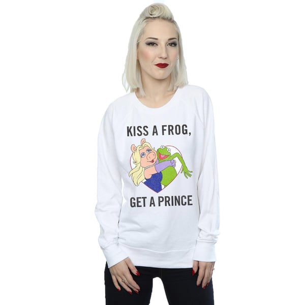 Disney Womens/Ladies The Muppets Kiss A Frog Sweatshirt
