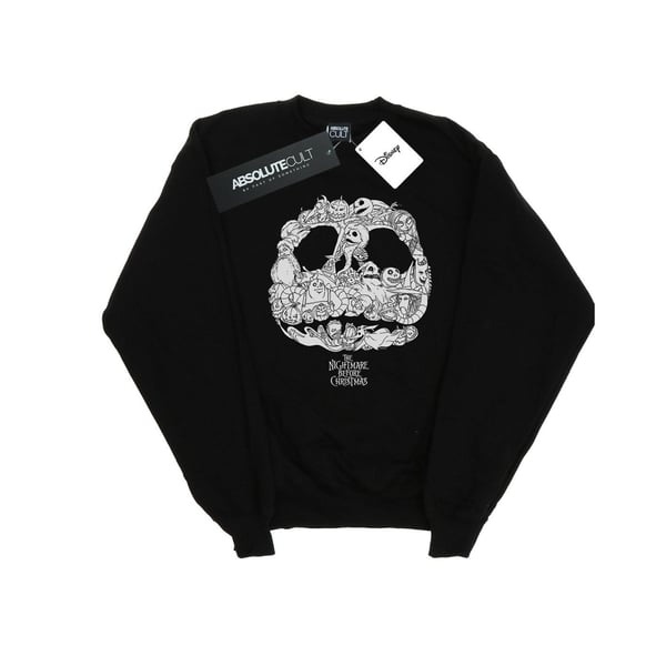 Disney Girls Nightmare Before Christmas Jack Skellington Jack-O-Lanterns Sweatshirt