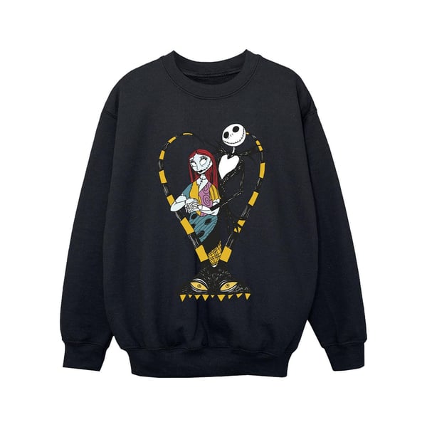 The Nightmare Before Christmas Girls Heart Jack Sweatshirt