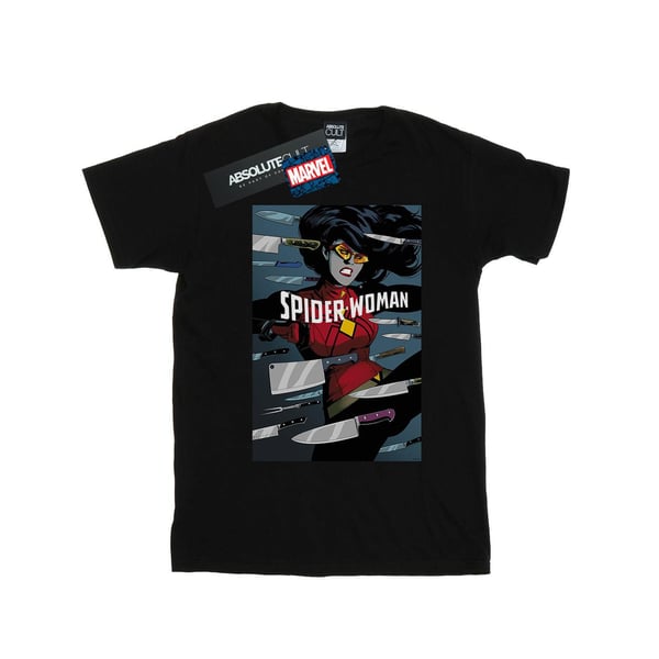 Marvel Girls Spider-Woman Cover Cotton T-Shirt