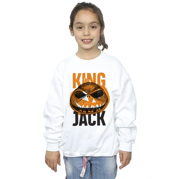 Disney Girls The Nightmare Before Christmas King Jack Sweatshirt