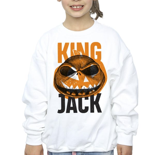 Disney Girls The Nightmare Before Christmas King Jack Sweatshirt