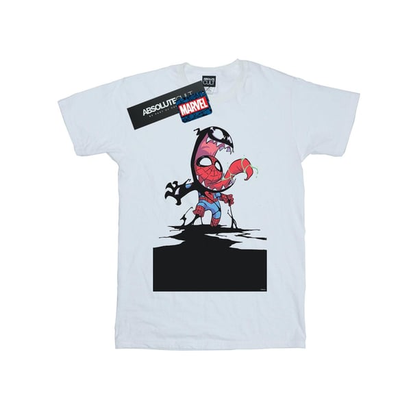 Marvel Girls Spider-Man Venom Cartoon Cotton T-Shirt