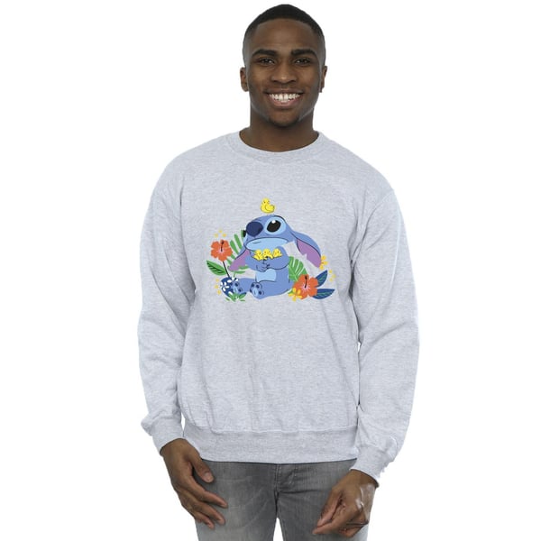 Disney Mens Lilo & Stitch Birds Sweatshirt