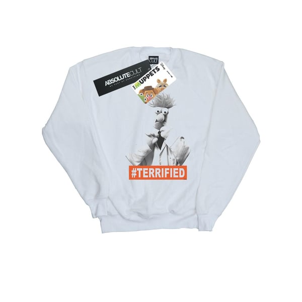 Disney Womens/Ladies The Muppets Beaker Terrified Sweatshirt