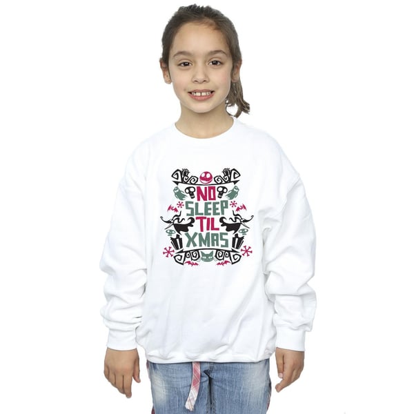 Disney Girls The Nightmare Before Christmas No Sleep Til Xmas Sweatshirt