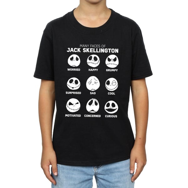 Disney Boys Nightmare Before Christmas The Many Faces Of Jack T-Shirt